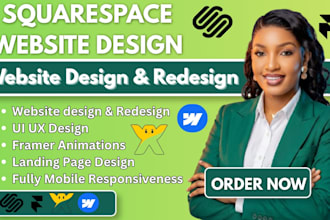 do a professional, responsive, UI UX design, framer website design