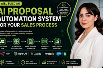 build an ai proposal automation system for your sales process
