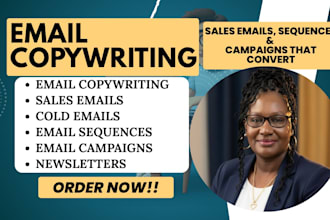 do email copywriting, sales emails, cold email and email sequences