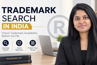 conduct a thorough trademark search for registration in india