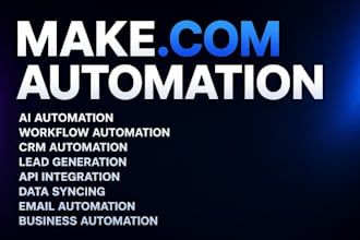 build make com automation and workflow integrations