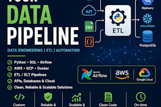 build or fix your data pipeline