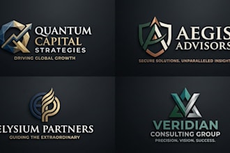 design a premium consulting company logo