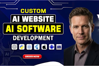 build ai website, ai chatbot, ai software, as a full stack ai web developer