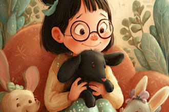 illustrate children story book illustration kids story book illustration