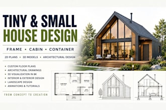 design tiny house small house frame house cabin house container house
