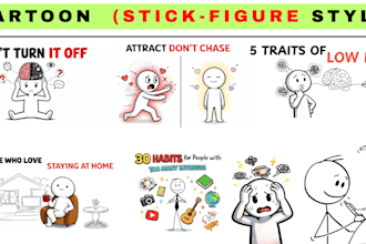 get a custom stick figure thumbnail