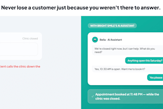 build an ai powered booking website for local businesses