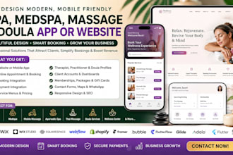 do dayspa medspa mobile massage ayurvedic spa thai massage doula app or website