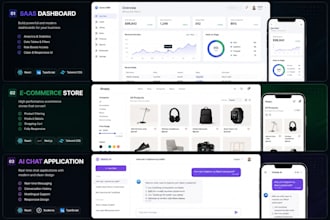 build a custom react next js web application