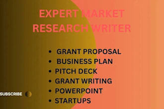 do market research, competitor and swot analysis