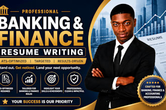 write an ats resume for banking finance and accounting roles