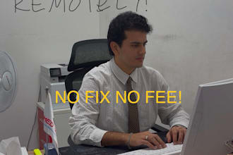 fix your PC, printer or network problem remotely