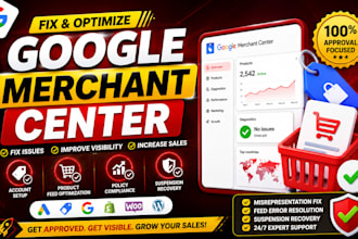 fix google merchant center suspension and misrepresentation