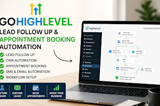 build gohighlevel lead follow up and appointment booking automation
