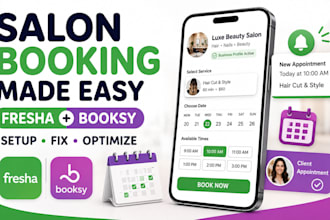 setup optimize vagaro fresha booksy salon appointment booking automation system