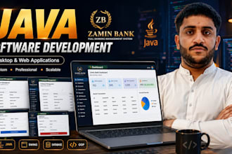 build a custom java desktop or web application