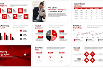 financial report presentation, financial analysis, KPI dashboard, annual report