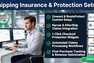 build shipping insurance software setup via onward narvar routeprotect aftership
