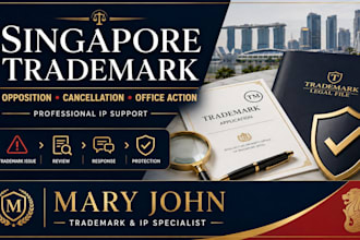 handle singapore trademark opposition cancellation office action infringement