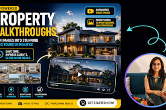 create a cinematic property walkthrough video from your photos