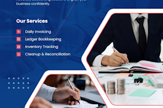 manage daily erp bookkeeping, invoices and reconciliations