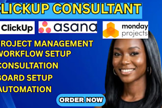 do clickup workflow automation clickup setup project management CRM