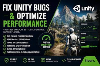 fix unity bugs and optimize game performance