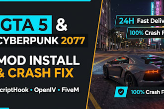 install, configure, and fix fivem scripts, custom cars, and gta v mods