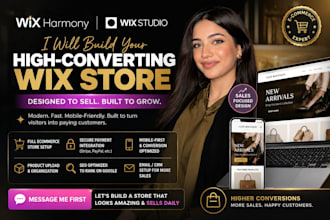 build a wix harmony ecommerce store with product catalog and payment setup