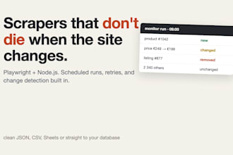 build a reliable web scraper with playwright and nodejs or typescript