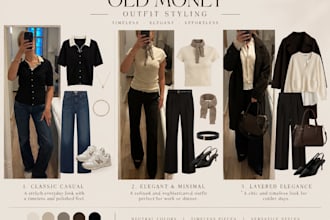 be your personal stylist and create outfits with shopping links