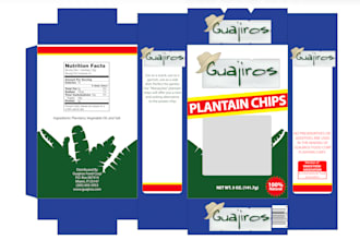 design professional product packaging and box graphics
