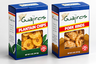design custom product packaging and print ready box artwork