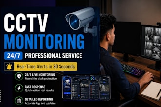 do cctv monitoring services as cctv operator