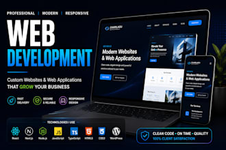 develop a custom website or web application