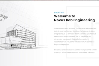 design a modern wix website for interior designers, architects or 3d interior