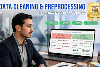 clean and preprocess your raw data for machine learning