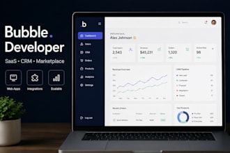 build bubble developer job, build bubble app, bubble io website