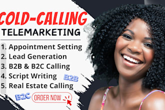 be your real estate cold caller and motivated seller appointment setter