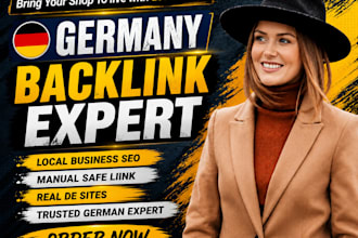 do manual german backlinks germany local business SEO german link building