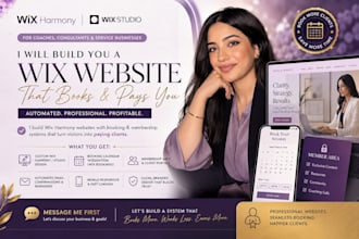 build a wix harmony membership website for your online course