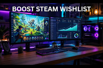 steam game promotion game marketing boost steam wishlist game promotion