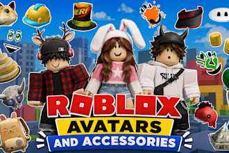 custom roblox avatar design accessories outfit styling character