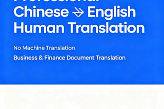 do professional chinese english human translation