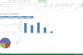 design a multilingual excel sales dashboard