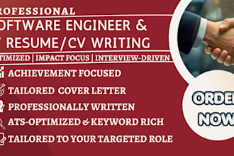 optimize your software engineer resume and CV for career success