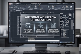 create custom autolisp tools to speed up your autocad processes