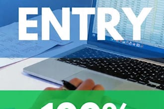do fast data entry copy paste excel and pdf to excel in 2 hours