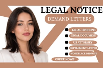 draft employment dispute, cease and desist, and legal response letters